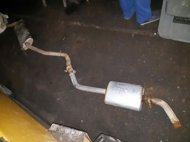 bontott VW TRANSPORTER Komplett Kipufogó Rendszer