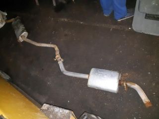 bontott VW TRANSPORTER Komplett Kipufogó Rendszer