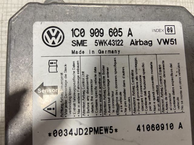 bontott VW TRANSPORTER Légzsák Elektronika
