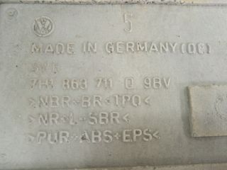 bontott VW TRANSPORTER Padlószőnyeg