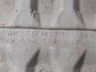 bontott VW TRANSPORTER Padlószőnyeg