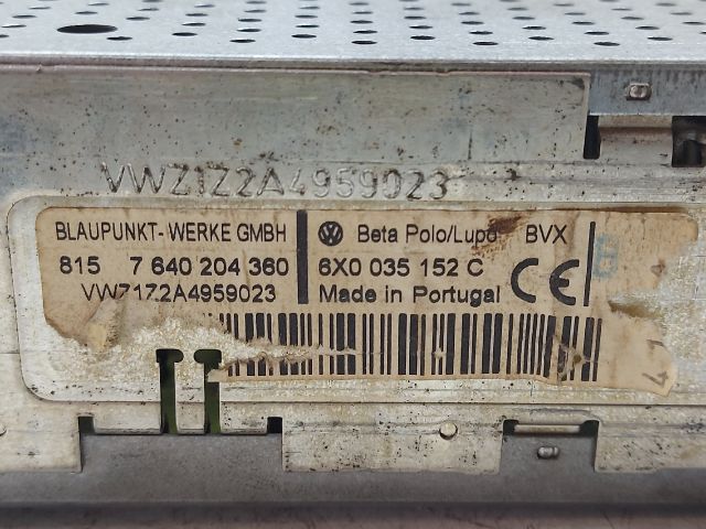 bontott VW TRANSPORTER Rádió / CD