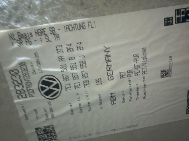 bontott VW TRANSPORTER Tetőkárpit