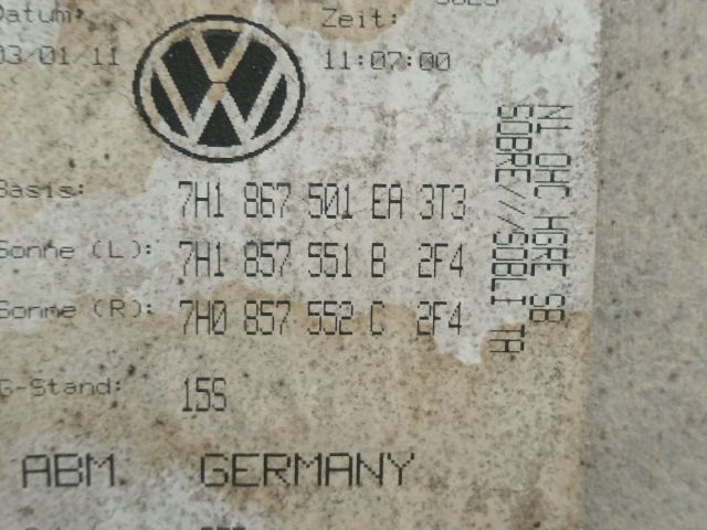 bontott VW TRANSPORTER Tetőkárpit