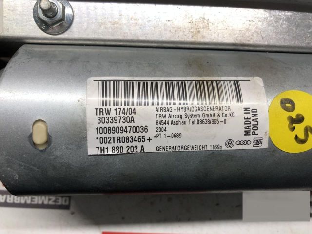 bontott VW TRANSPORTER Utasoldali Légzsák