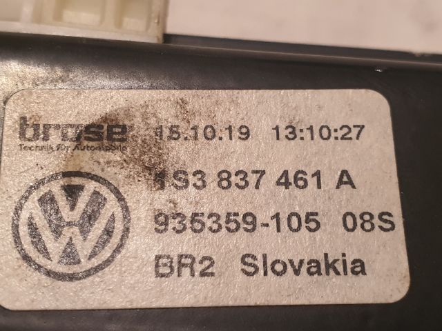 bontott VW UP Bal első Ablakemelő Szerkezet (Elektromos)