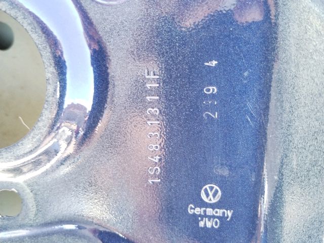 bontott VW UP Bal első Ajtó (Üres lemez)