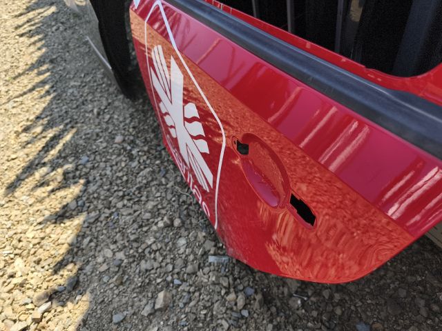 bontott VW UP Bal hátsó Ajtó (Üres lemez)