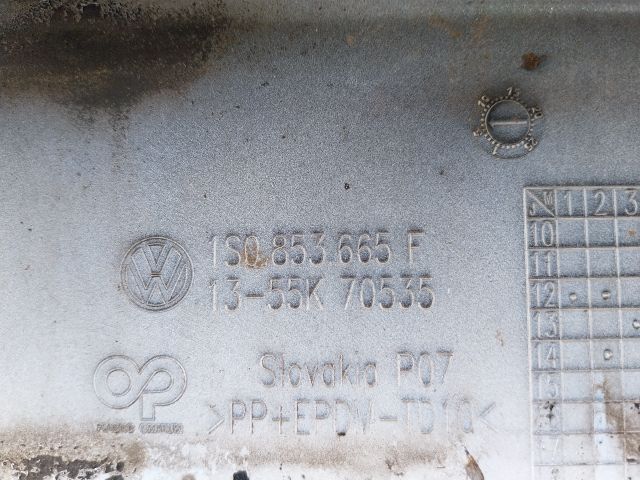 bontott VW UP Első Lökhárító Alsó Középső Díszrács