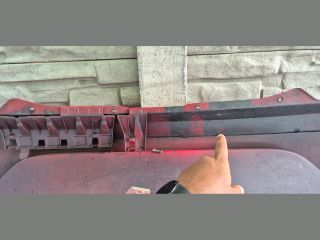 bontott VW UP Hátsó Lökhárító (Üresen)