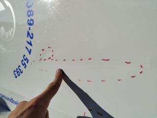 bontott VW UP Jobb első Ajtó (Üres lemez)