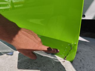 bontott VW UP Jobb első Ajtó (Üres lemez)