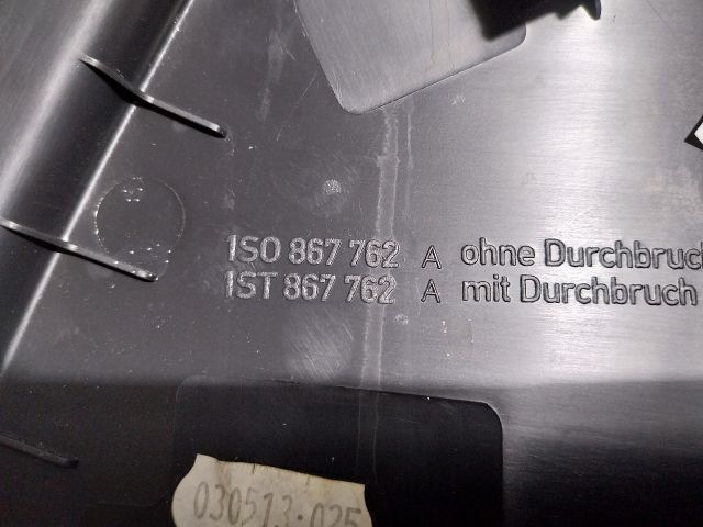 bontott VW UP Jobb hátsó Csomagtér Burkolat (Műanyag)