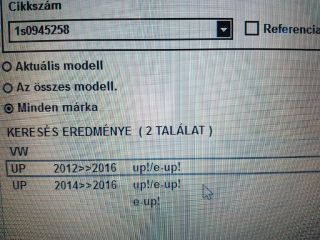 bontott VW UP Jobb Hátsó Lámpa Foglalat