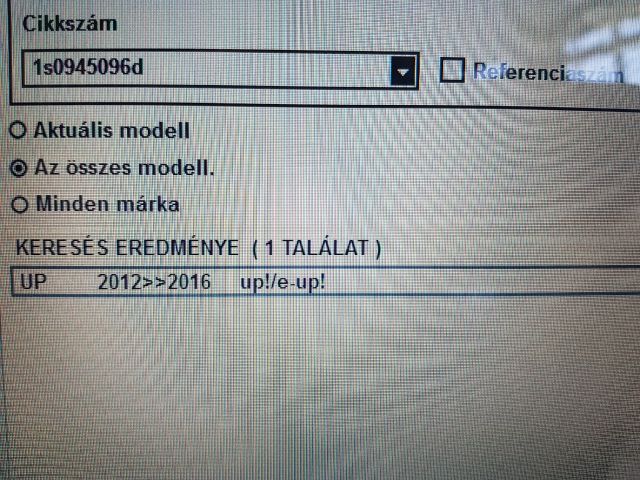 bontott VW UP Jobb Hátsó Lámpa