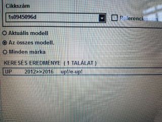 bontott VW UP Jobb Hátsó Lámpa