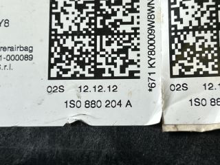 bontott VW UP Utasoldali Légzsák