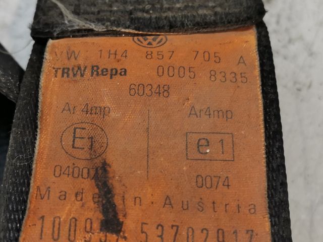 bontott VW VENTO Bal első Biztonsági Öv