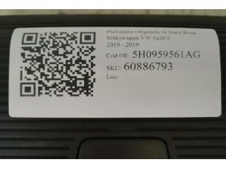 bontott VW VW GOLF VIII Beltér Világítás Első