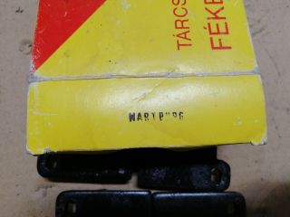 bontott WARTBURG 353 Első Pár Fékbetét