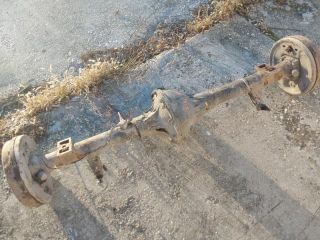 bontott ZUK A06 Hátsó Híd (Dobfékes)